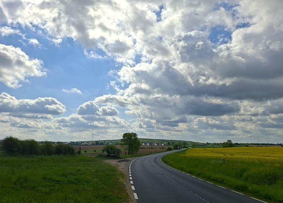 Piękne chmury na klasyku