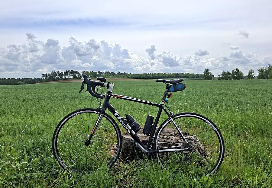 Rowerówka z chmurkami