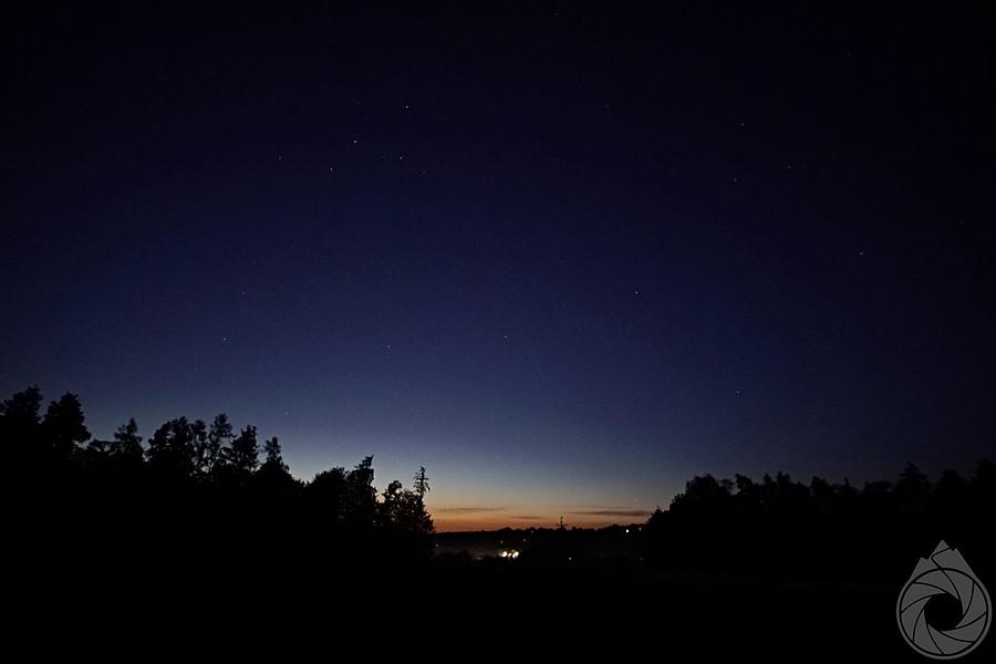łuna poranka nad Kalwarią