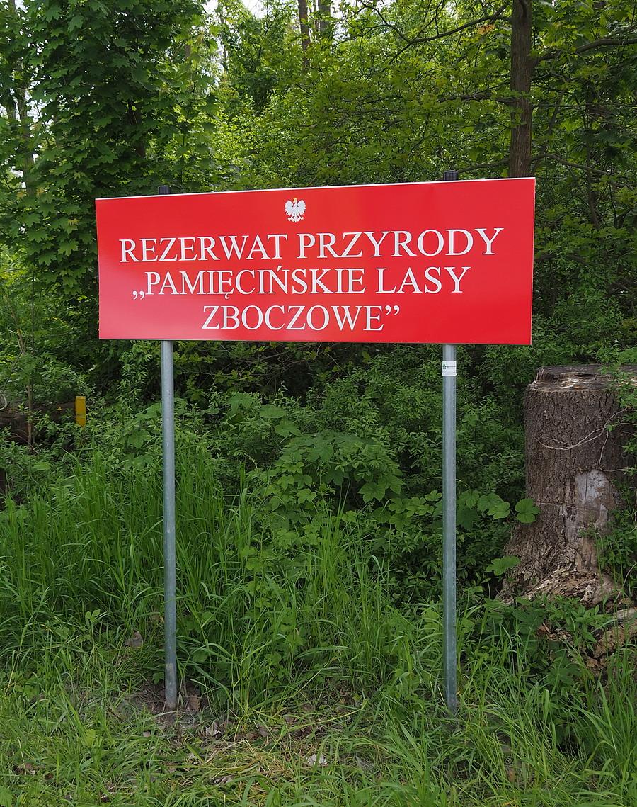 Rezerwat Przyrody "Pamięcińskie Lasy Zboczowe"