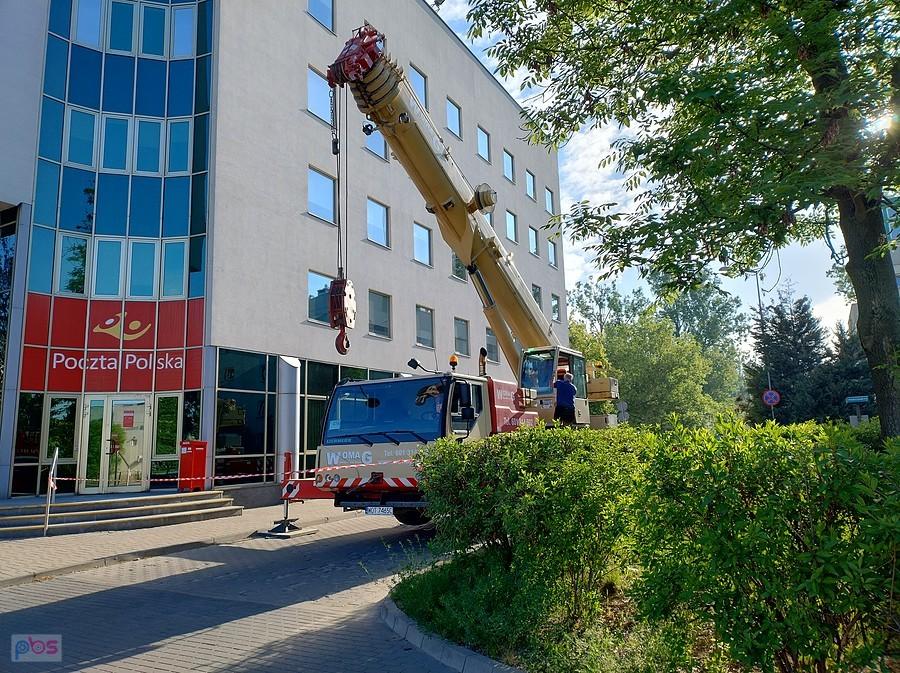 Taka maszyna zastawiła mi drogę