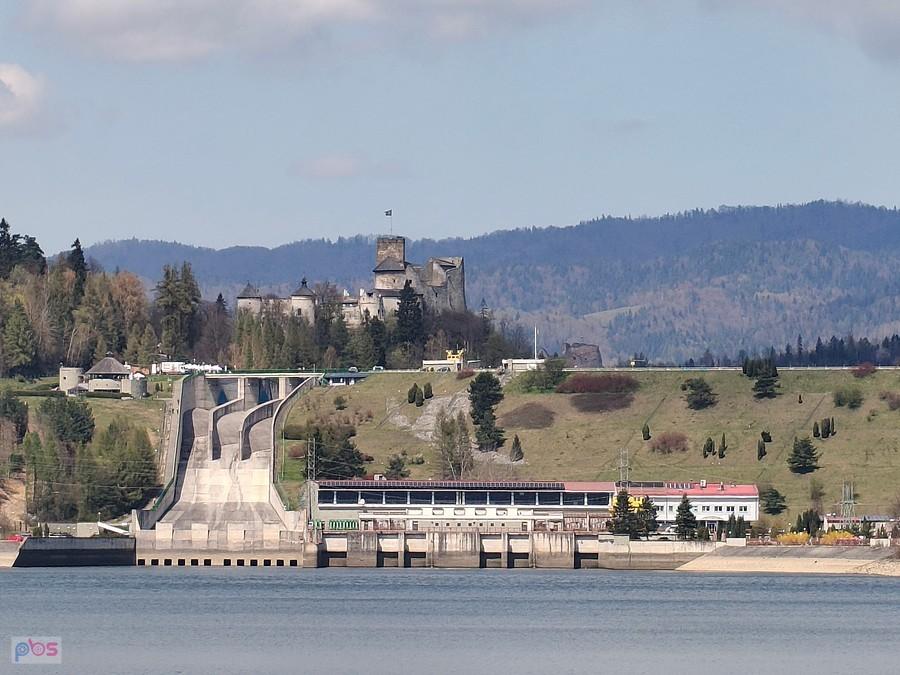 Zapora i zamek w Niedzicy