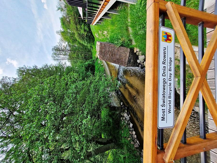 Most Światowego Dnia Roweru / World Bicycle Day Bridge