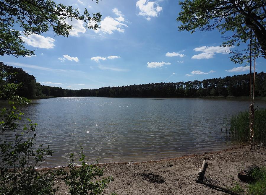 Plaża nad Jeziorem Rzepsko