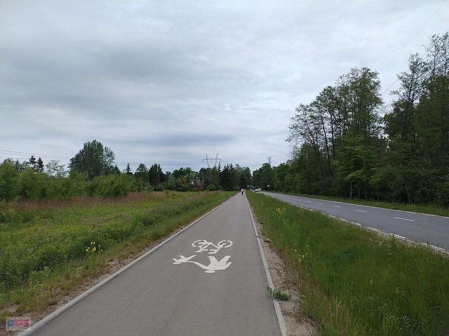 Zmieniłam plany. Pogoda też, zaczęło się przejaśniać