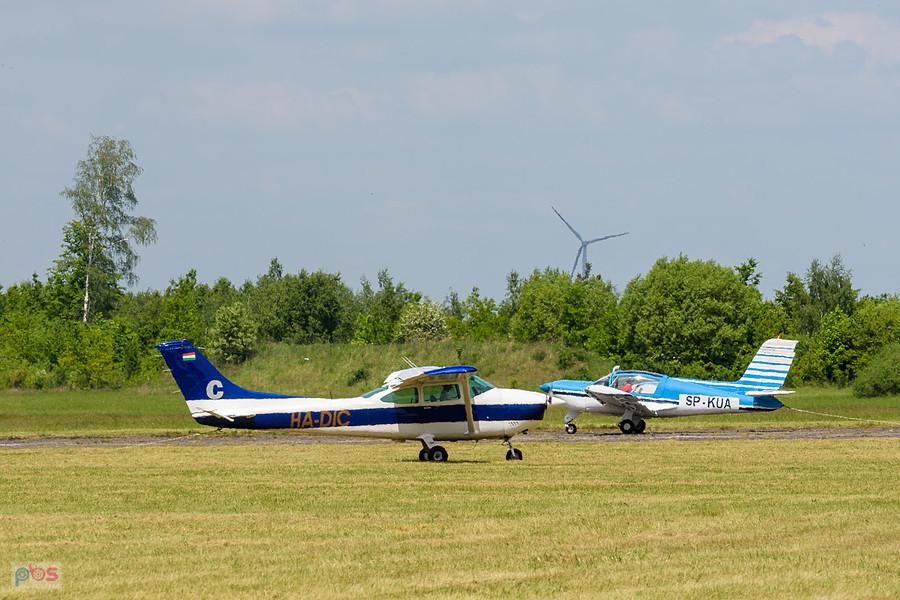 Cessna 182P Skylane #HA-DIC i Socata RALLYE 235 E #SP-KUA