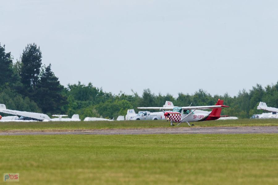 Cessna F152 Aerobat #SP-UPP z 1983 roku - szykuje się do startu