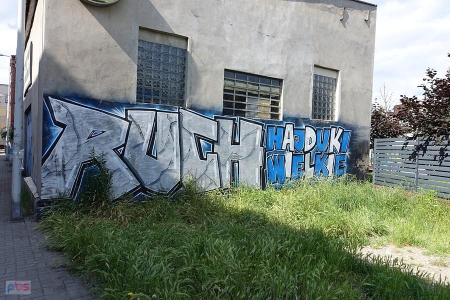 jedyny z tego dnia malunek kibicowski (sensowny)