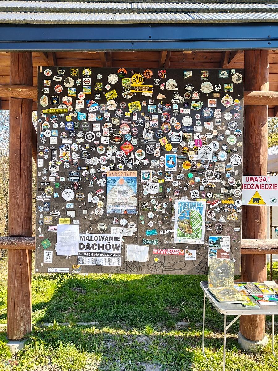 Tablica na naklejki