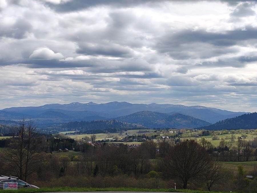 Bieszczady z punktu widokowego w Lutowiskach