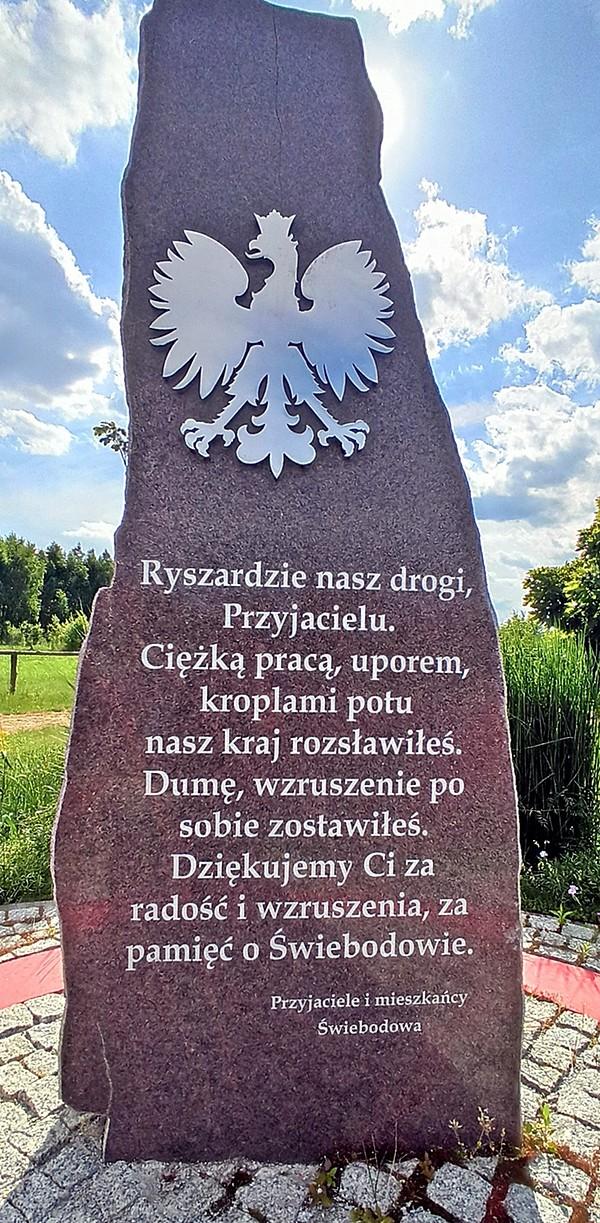 Mieszkańcy Świebodowa dziękują Ryszardowi Szurkowskiemu