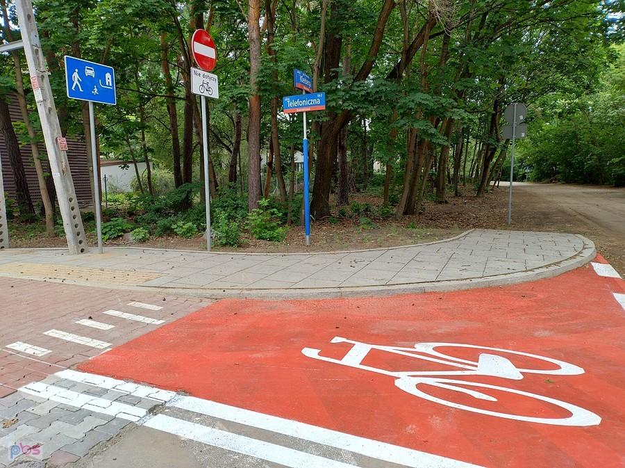 Na skrzyżowaniu Kleeberga i Telefonicznej