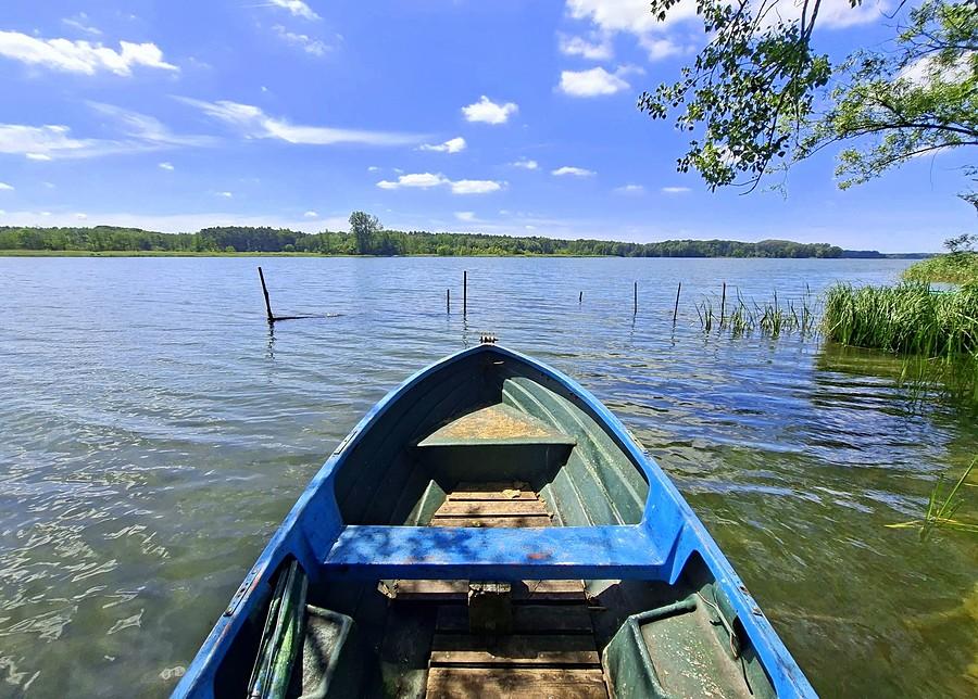 W łódce na Lusowskim