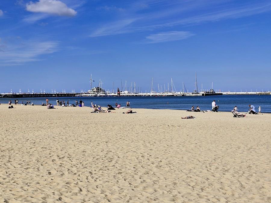 Plaża w Sopocie