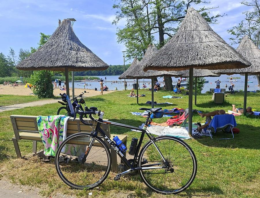 Na plaży w Strzeszynku