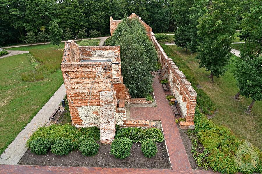 stary zespół pałacowy w Łęcznej
