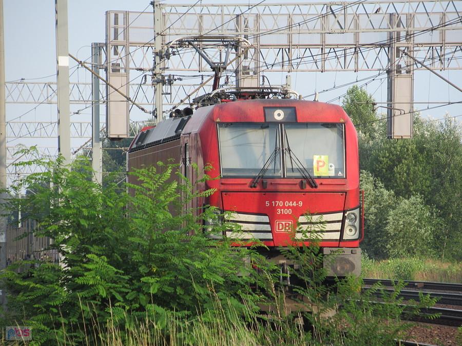 Siemens Vectron X4EC-044 na stacji Wrocław Żerniki