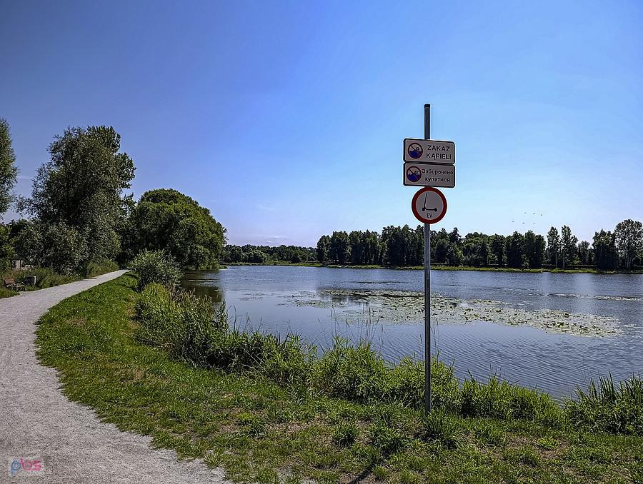 Zalew na Utracie w Komorowie