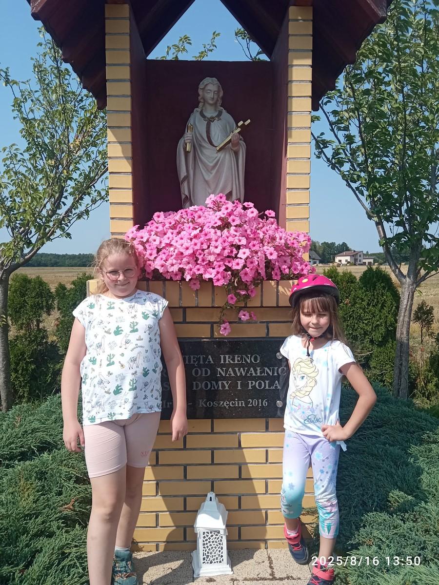przy kapliczce świętej Ireny na Irkach