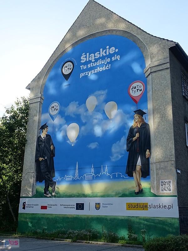 funkel nówka mural na polibudzie