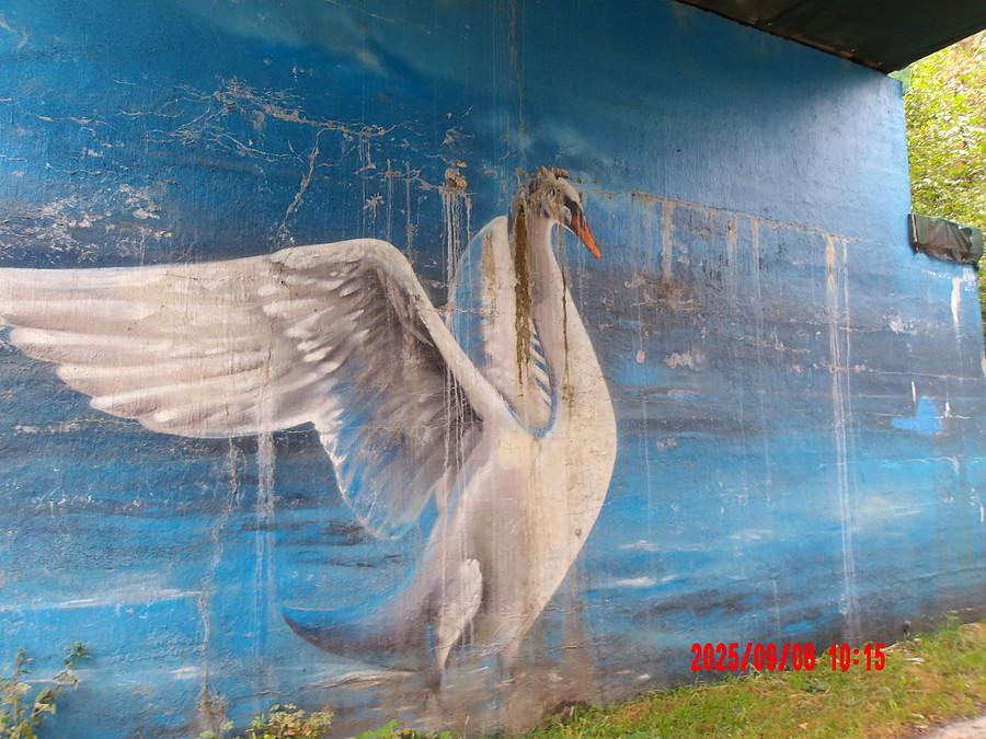 mural na Żabich Dołach