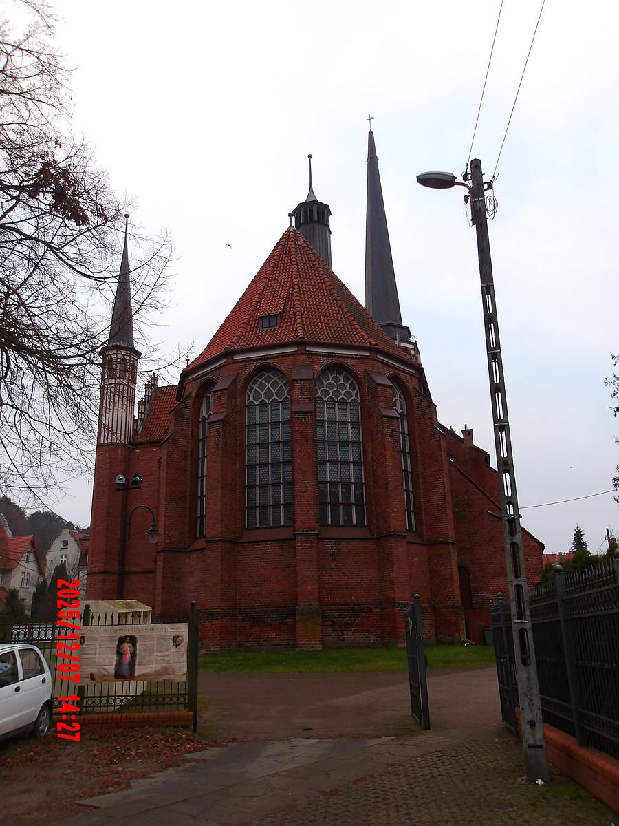 absyda kościoła Matki Boskiej Królowej Korony Polskiej w Gdańsku Oliwie