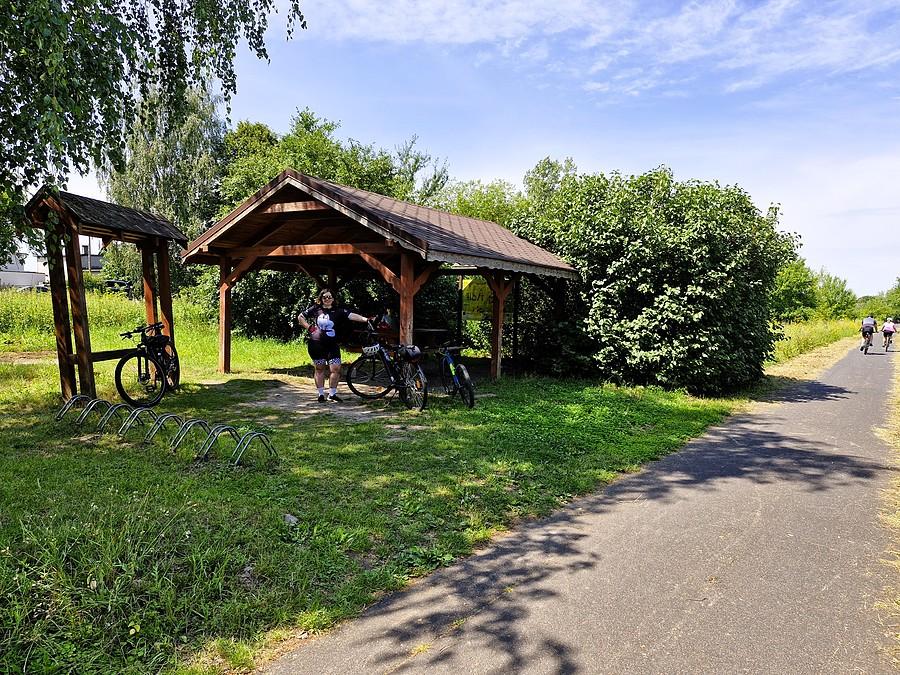 Jedna z wiat na trasie Toruń - Unisław
