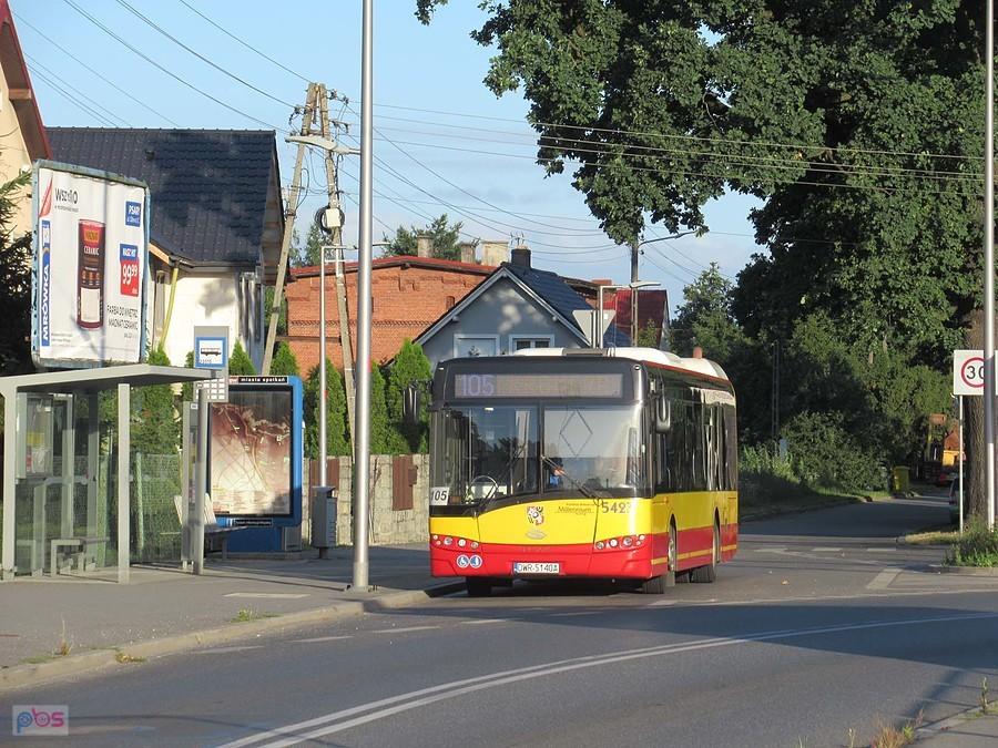 Solaris Urbino 12 #5423 na pętli Świniary