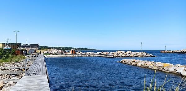 Marina w Tejn na Bornholmie