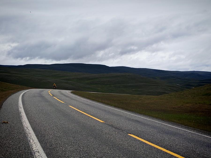 Straszne pustkowia Norwegii.