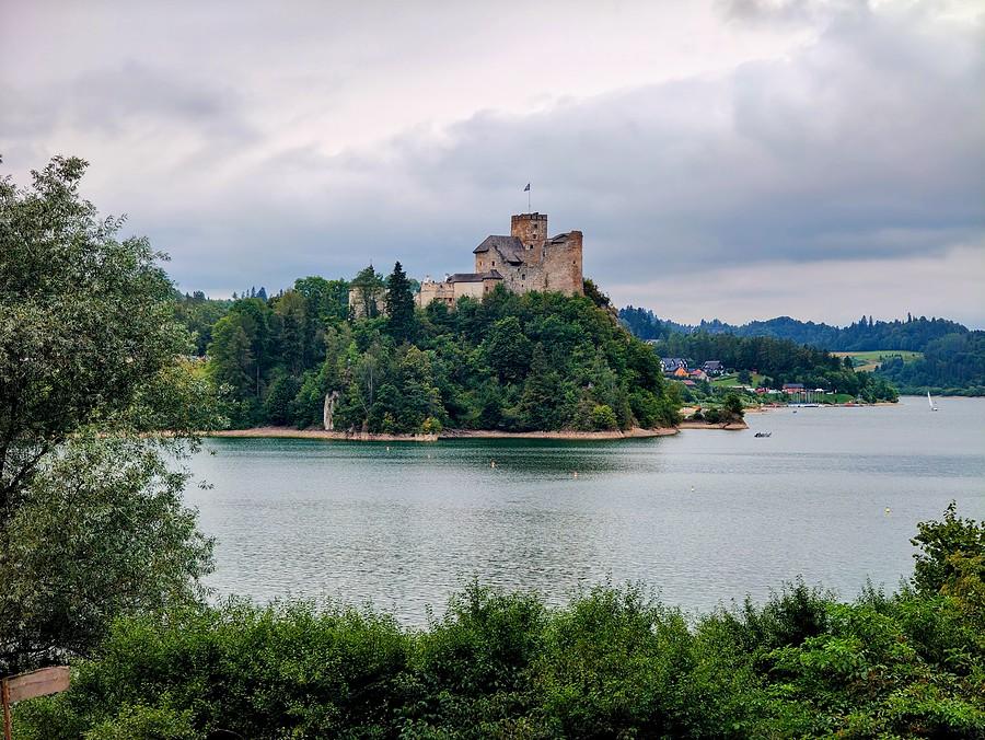 Zamek Dunajec w Niedzicy.