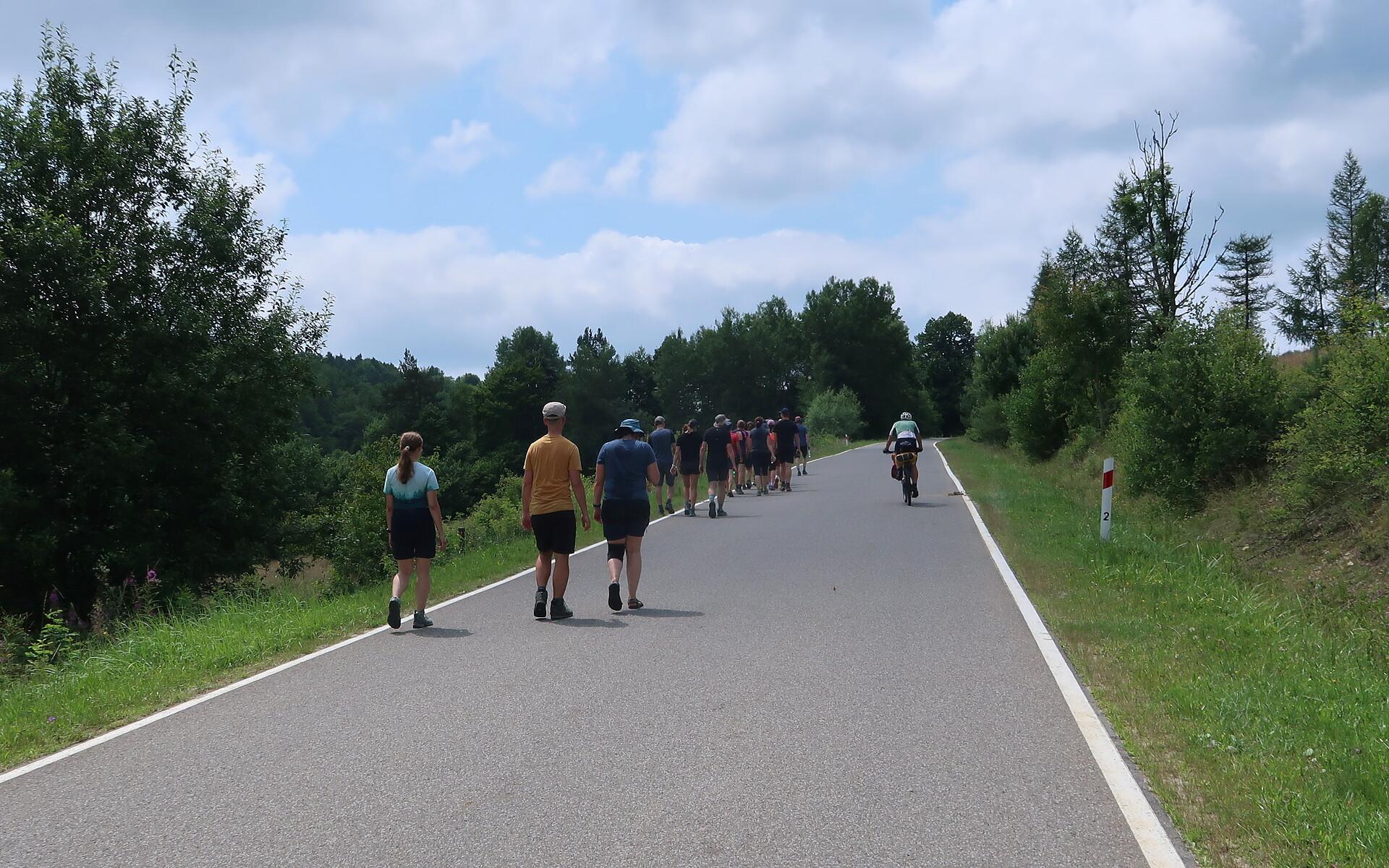 Spotkanie z pieszą wiarą