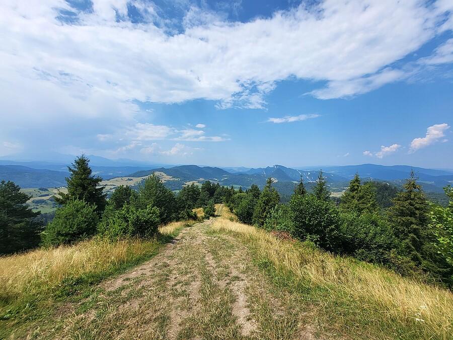 Widok z Wysokiego Wierchu
