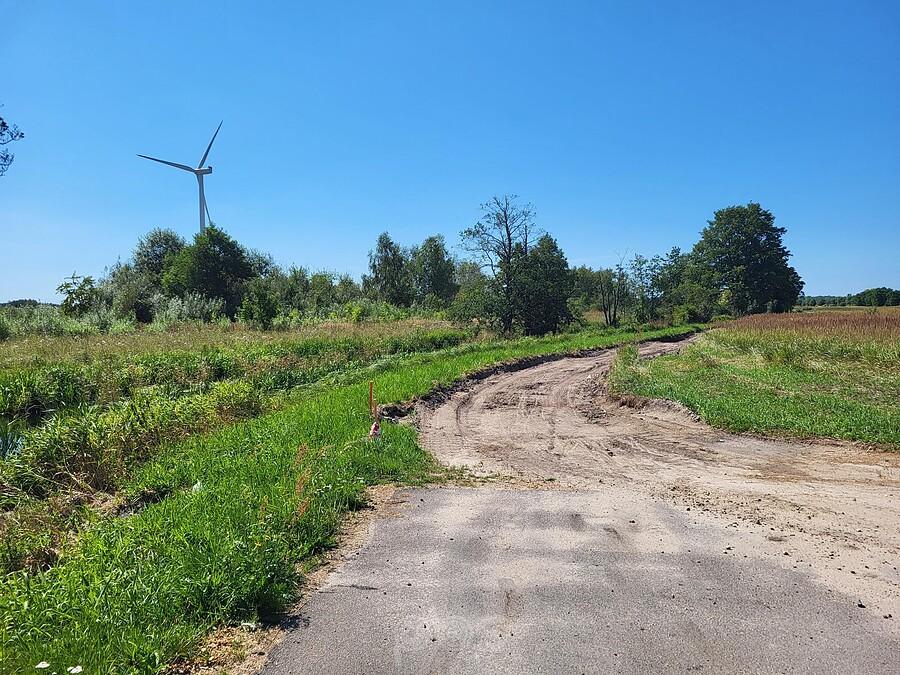 Powstające przedłużenie DDR wzdłuż Wiercicy