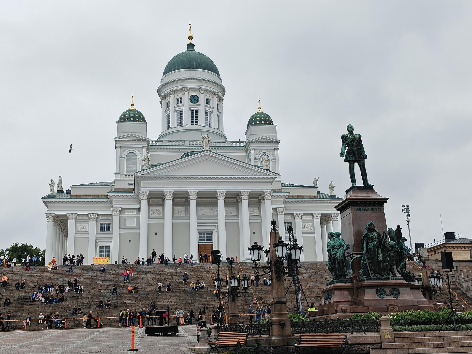Katedra w Helsinkach.