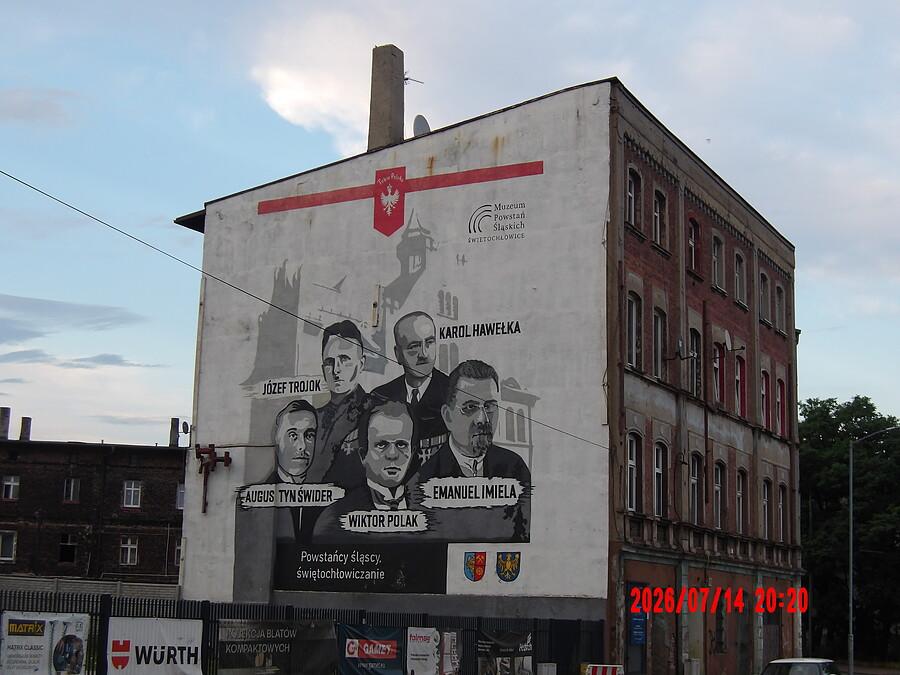 Mural Poświęcony Powstańcom Śląskim W Lipinach