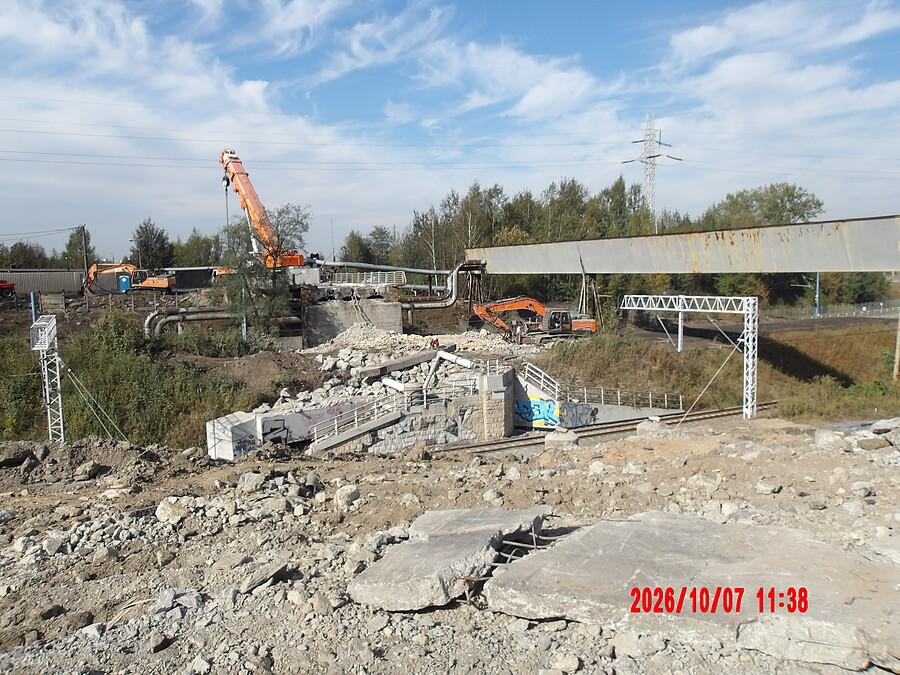 Przebudowa wiaduktu nad linią kolejową nr 131 w ciągu ulicy Nowej w Chorzowie Starym